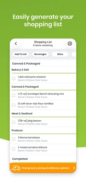 eMeals: Screenshot 4 von 9