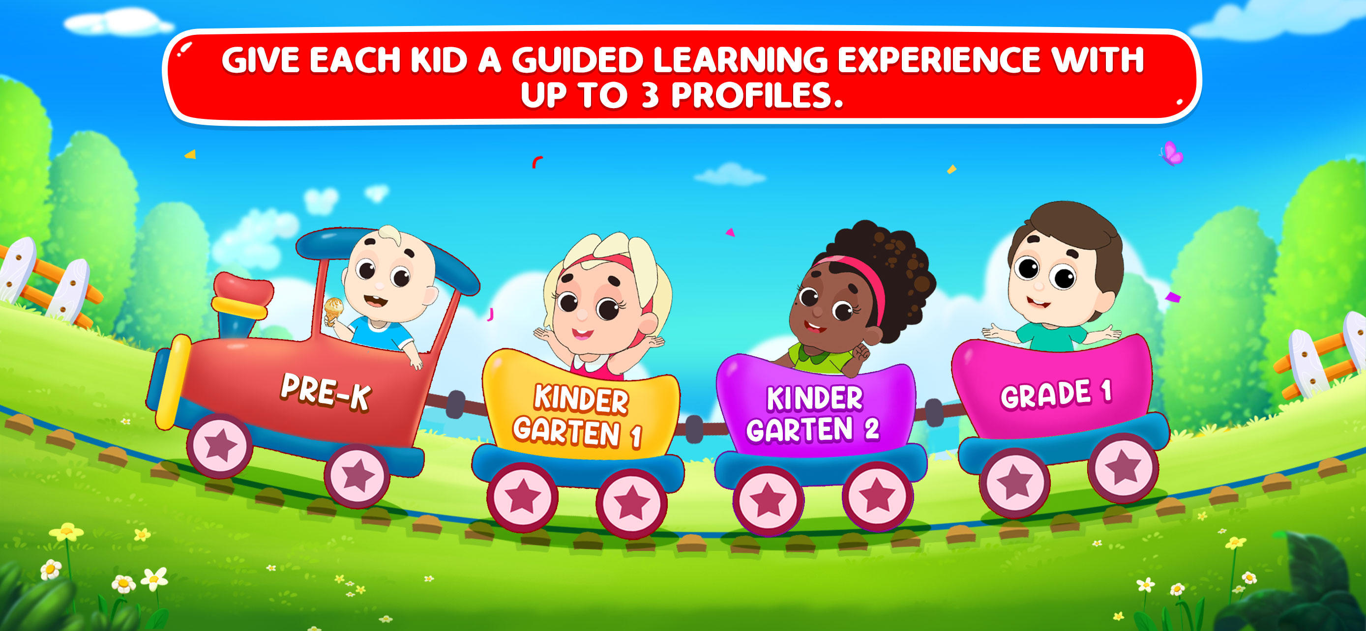 Kindergarten Learning Games 3+