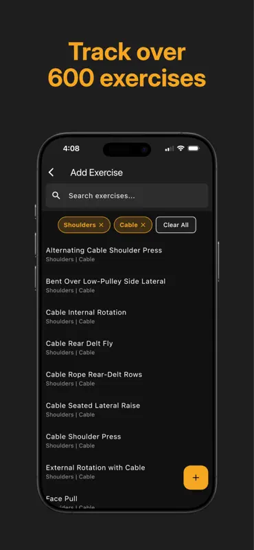 Forge: Workout Tracker screenshot 4 of 6