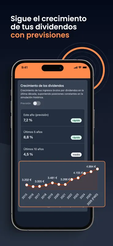 DivvyDiary: Dividendos y Bolsa screenshot 5 of 10