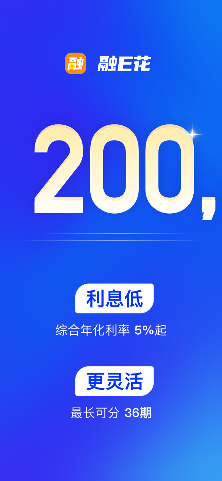 融e花- 借钱应急借款大额贷款短期借钱平台 正规贷款平台 screenshot 1