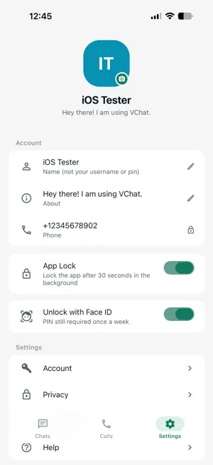 VChat Messenger screenshot 2