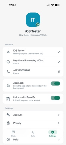 VChat Messenger Screenshot 2 of 5