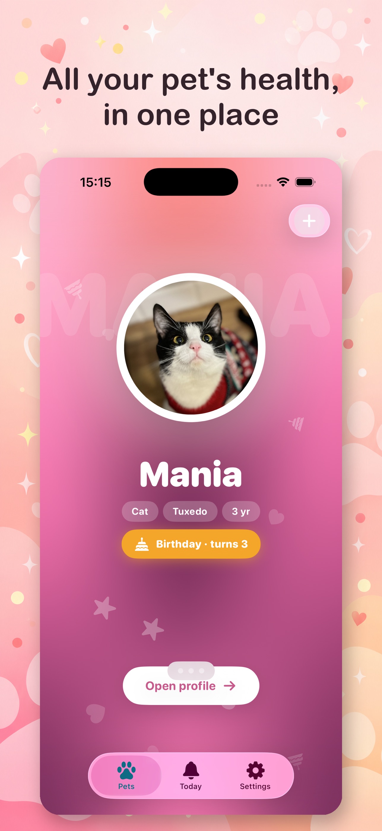 Screenshot 1 of Petsake: Pet Health Records