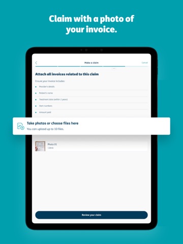 HBF Health iPad screenshot 4