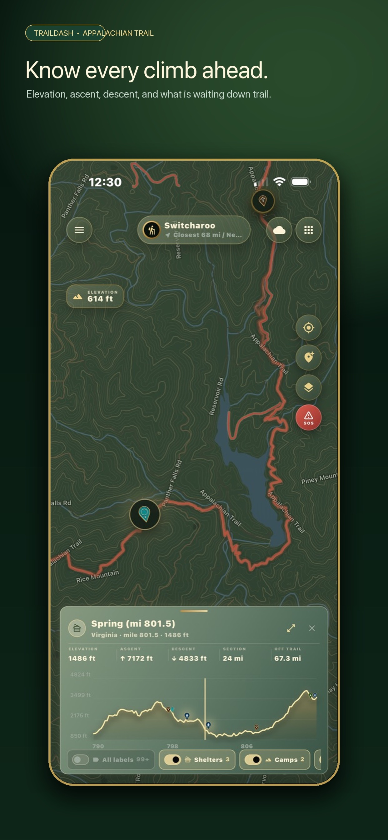 TrailDash Hiking screenshot 5