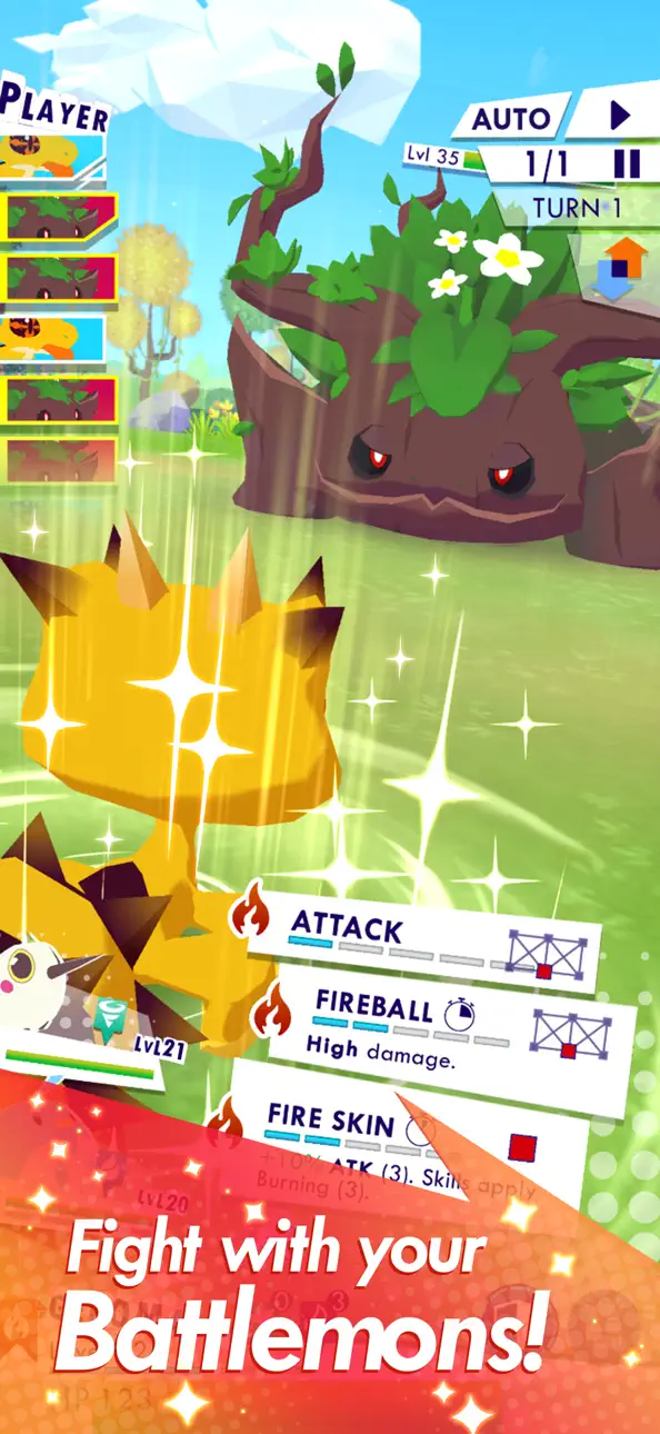 Battlemons iOS Mod IPA screenshot 1 - iOS game interface
