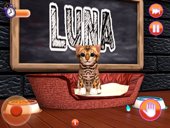 Cat Simulator Pet Kitten Games iPad screenshot 3 - Games app