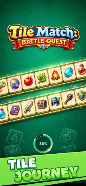 Tile Match: Battle Quest screenshot 1