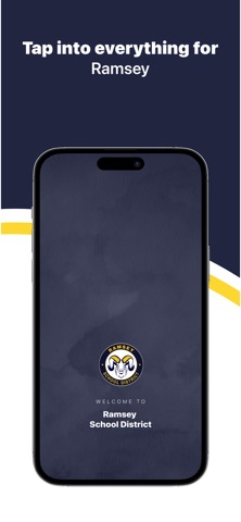 Ramsey School District NJ iPhone screenshot
