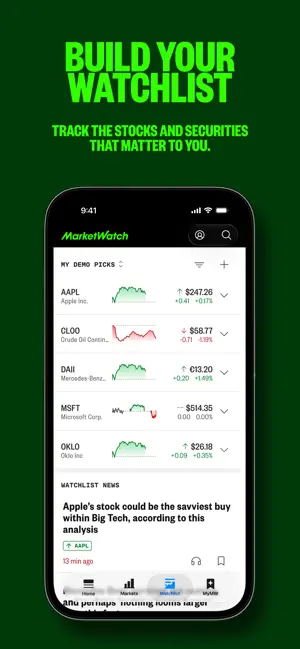 MarketWatch - News & Data screenshot 4
