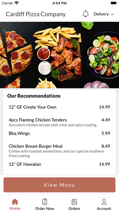 Cardiff Pizza Company Screenshot