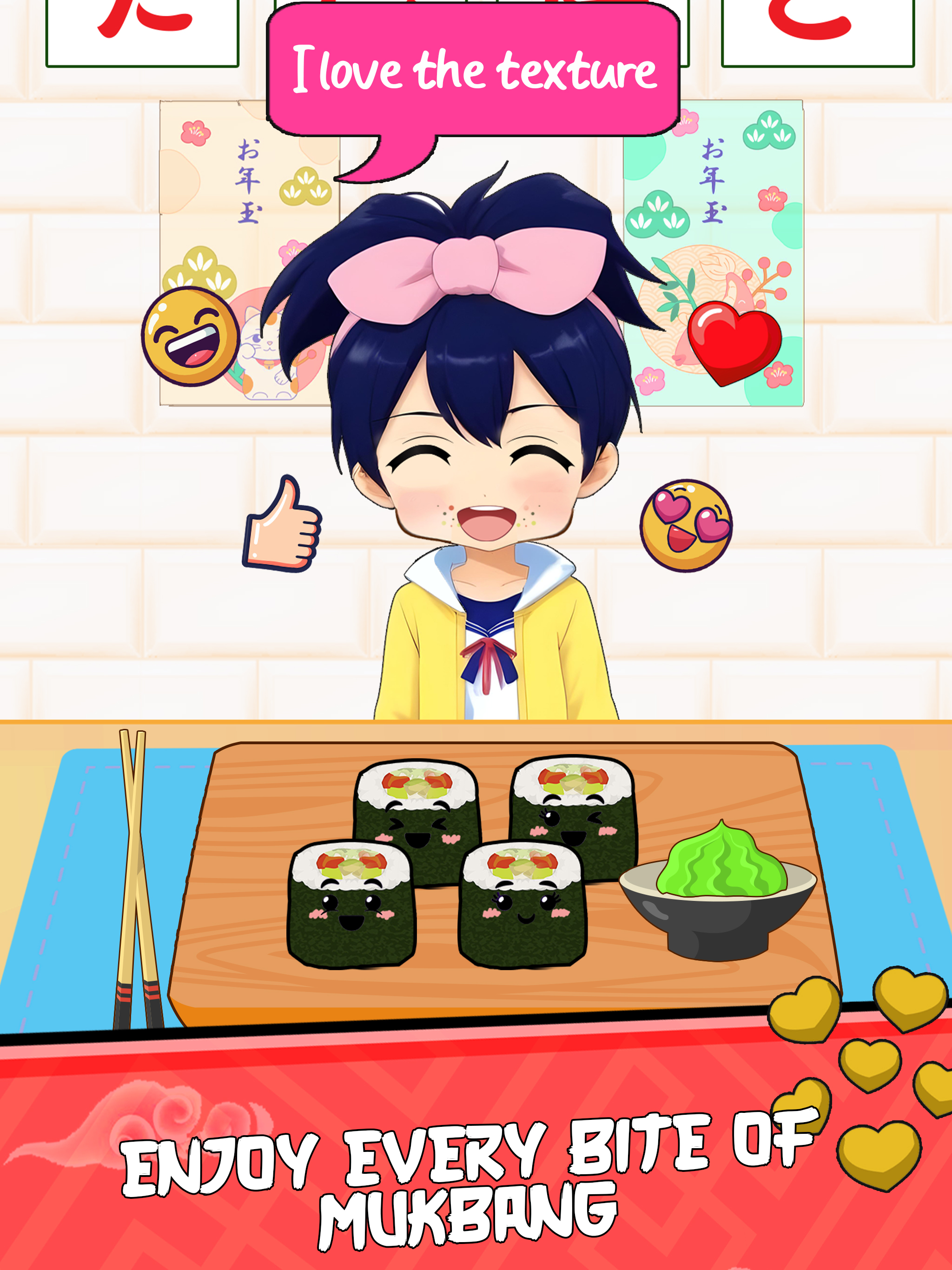 Sushi Mukbang Asmr Eating