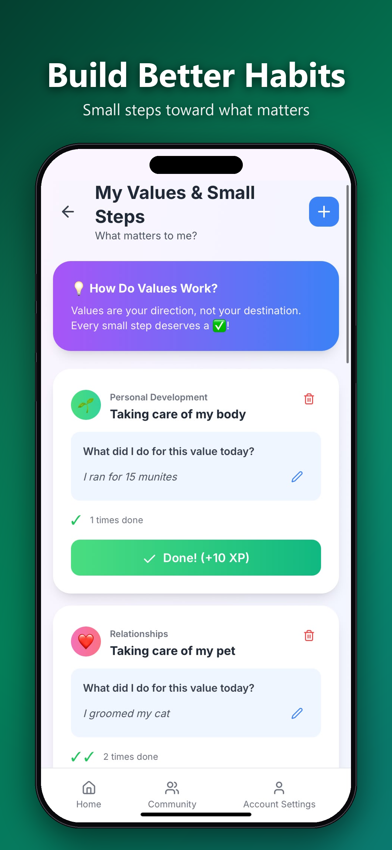 Peacefy - Mood & Habit Tracker screenshot 6