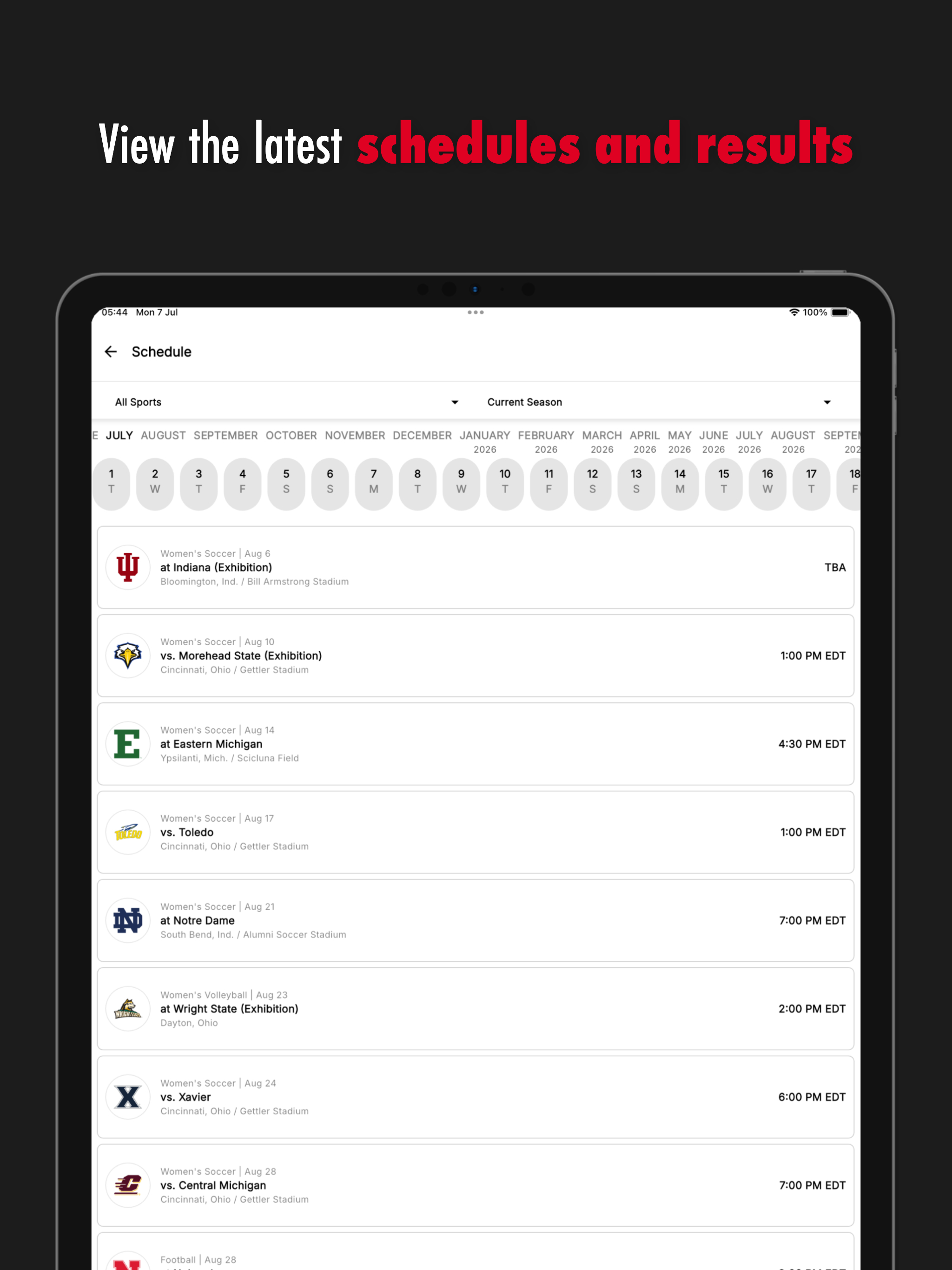 Cincinnati Bearcats screenshot 6
