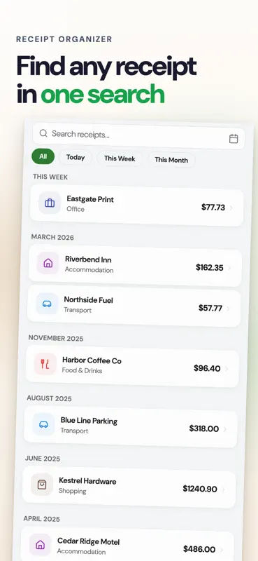 ScanExpense: Receipt Scanner screenshot 5 of 7