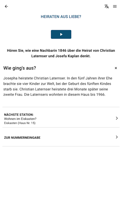 Kürnbacher Museumsguide Screenshot