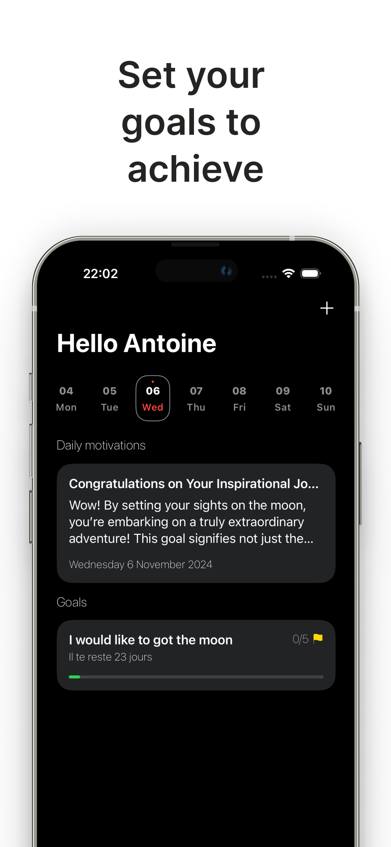 Discipline - Goal Tracker