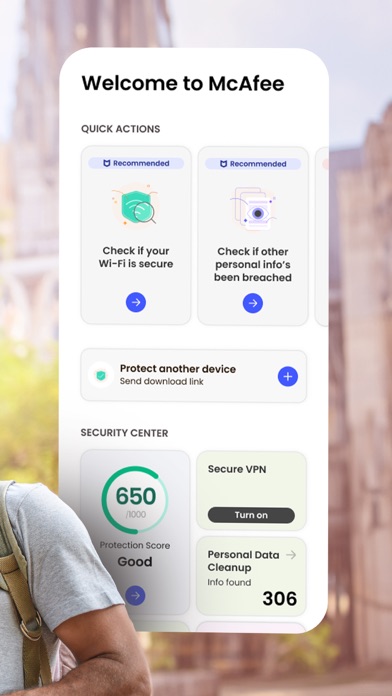 McAfee Security: Privacy & VPN Screenshot