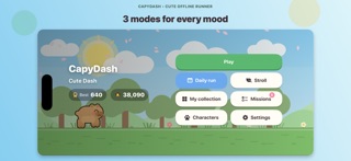 CapyDash: Cute Capybara Run screenshot 4