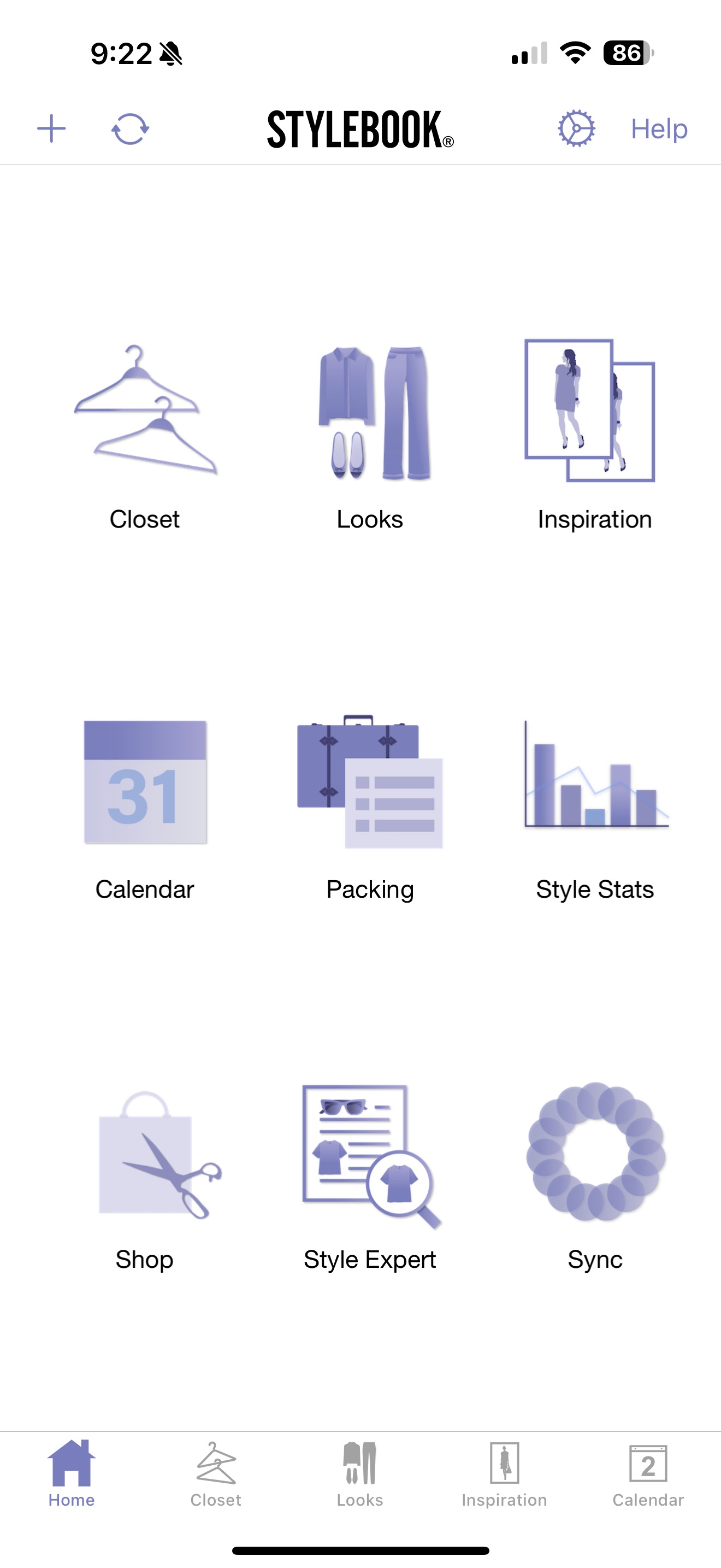 Stylebook screenshot 1