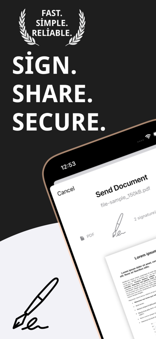 eSignly: Sign PDF Fast Screenshot 1 of 6