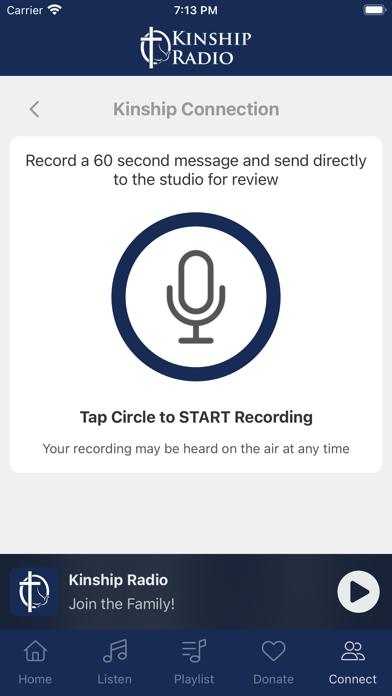 Kinship Radio Screenshot