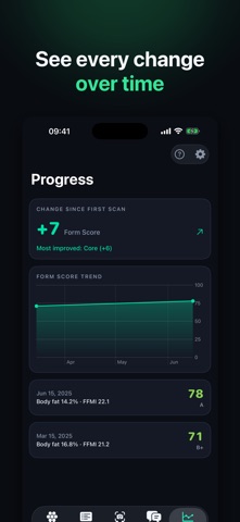 Formphyq: AI Physique Scan Screenshot 4 of 5