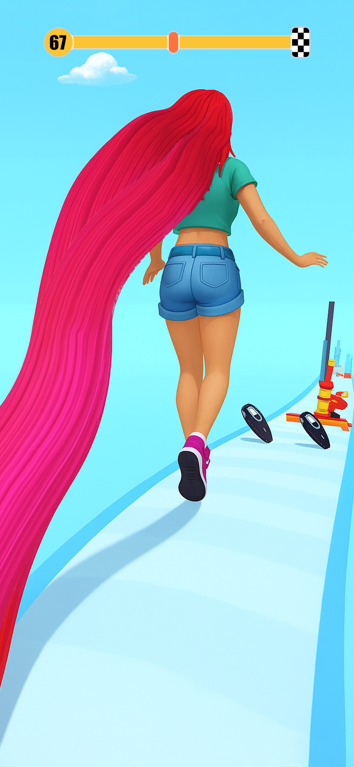 Rush Hair: Hair Challenge Game screenshot 3