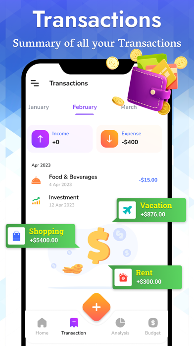 My Bucks -  Expense Manager Screenshot