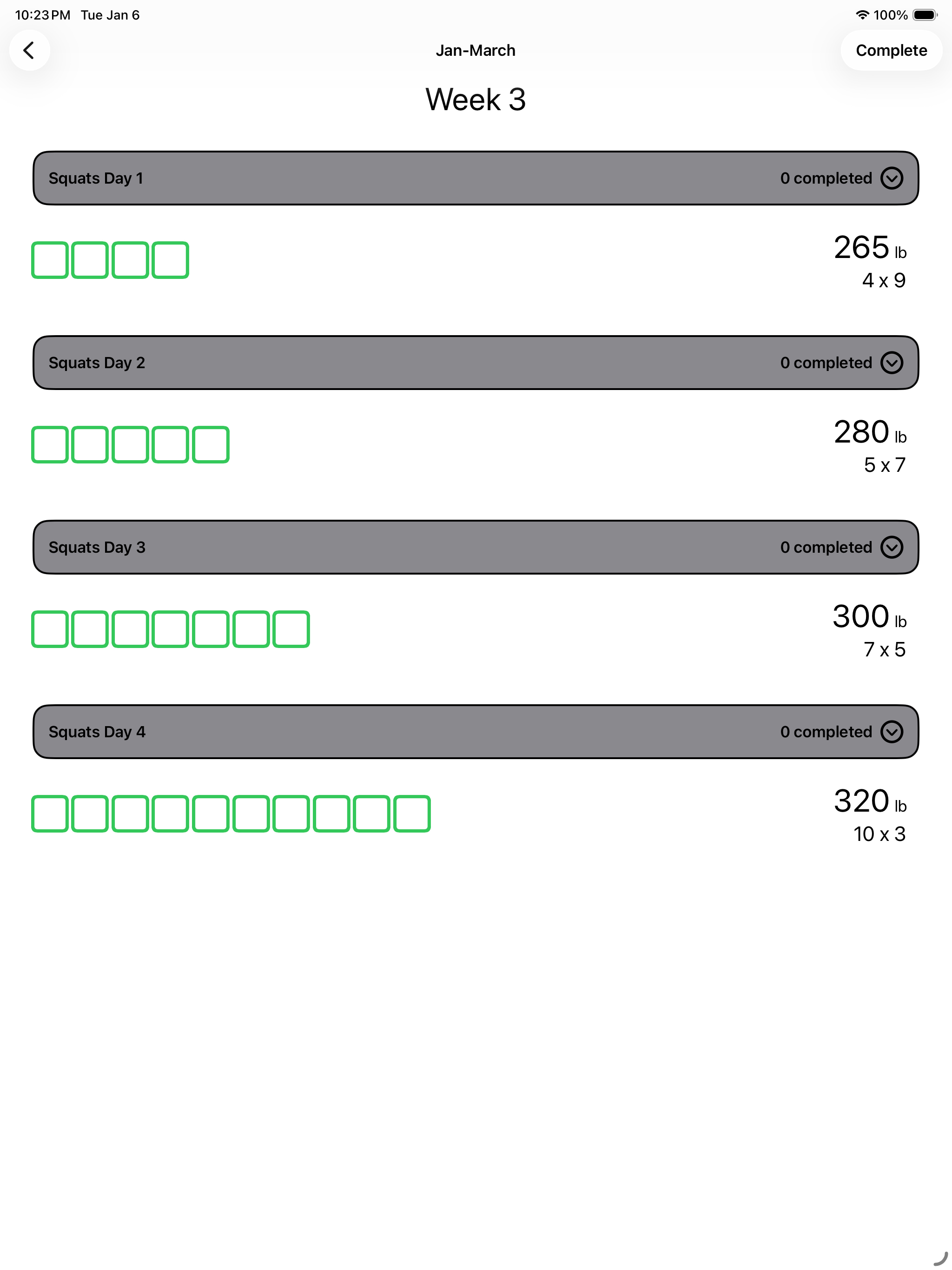 Simple Split Tracker