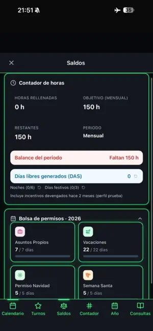 Cuadrante Turnos screenshot 3