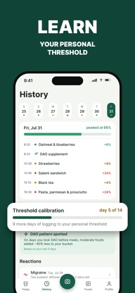 Low Histamine: Food Tracker screenshot 5