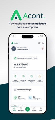 Acont Soluções Contábeis, capture d'écran 1