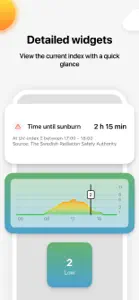 UV Index Widget - Track Tan screenshot #2 for iPhone