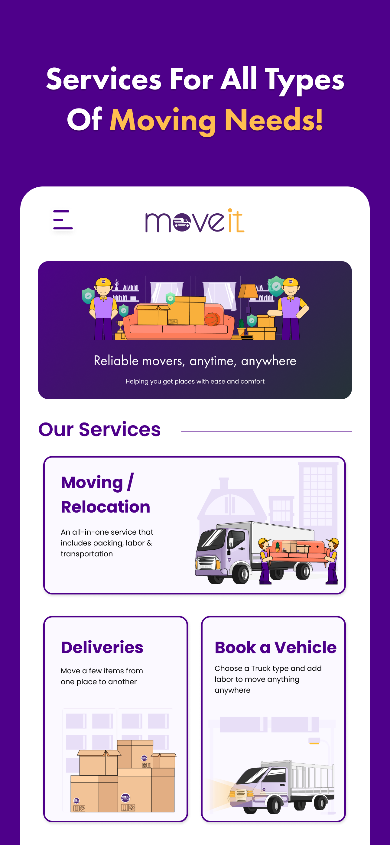 Moveit: Your Moving Partner