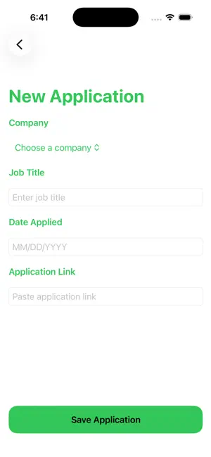 Job Journal: Track Jobs screenshot 4