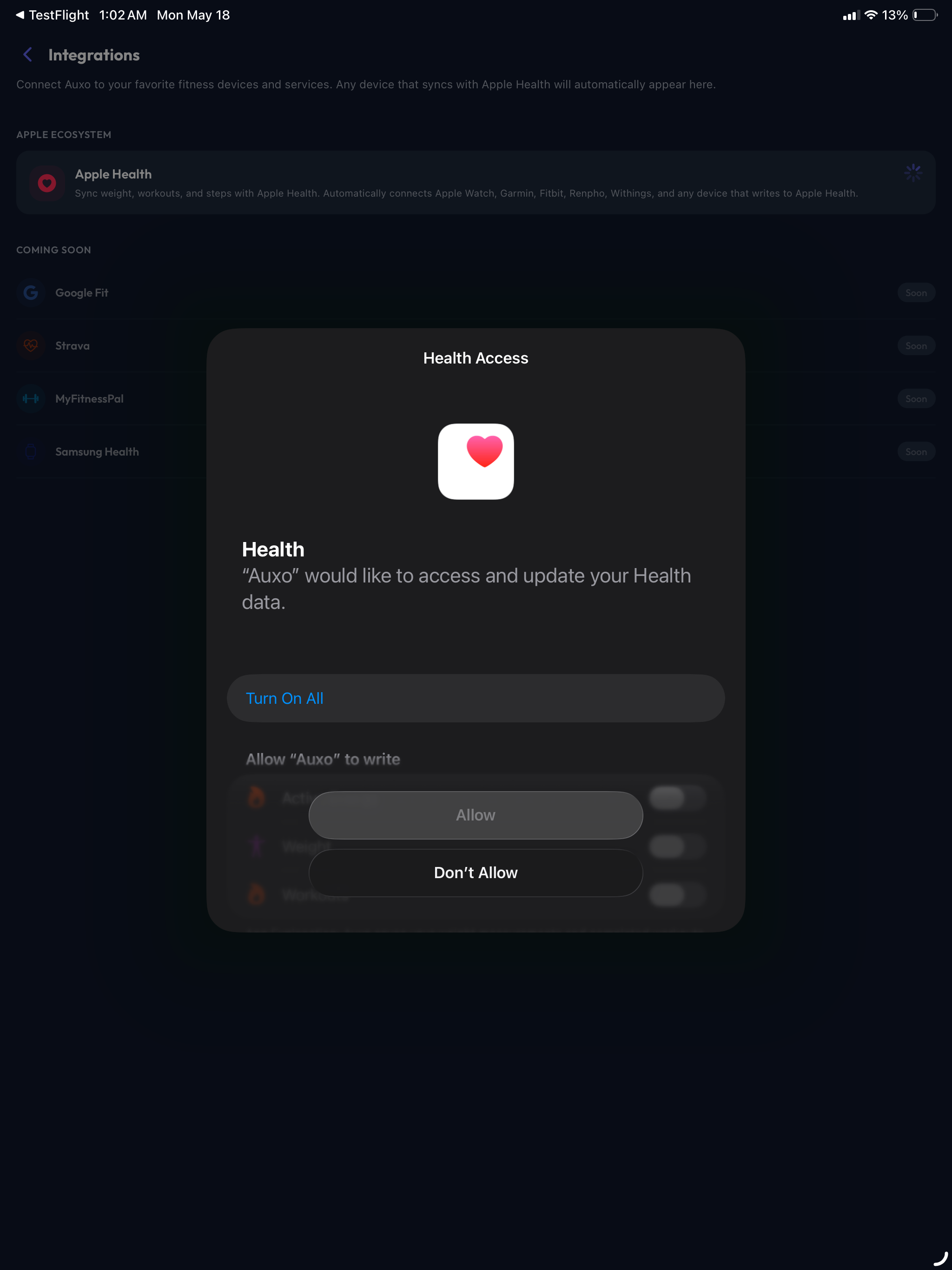 Auxo: AI Fitness Coach
