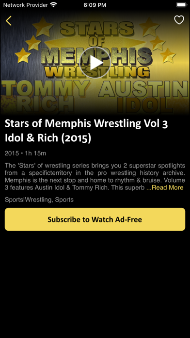 Wrestling TV Channel Screenshot