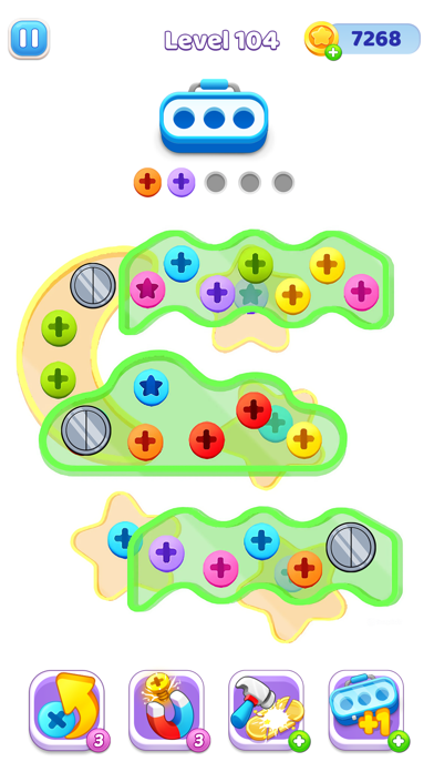 Nut Screw Jam Puzzle Screenshot