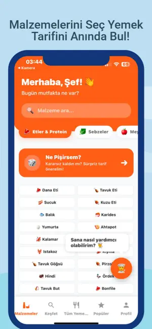 YemekBul - Tarif & Sosyal screenshot 1