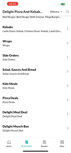 Delight Pizza & Kebab House screenshot 4