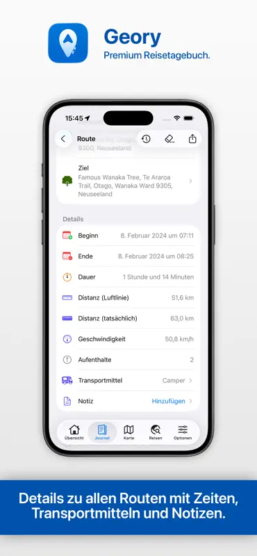 Geory – Premium Reisetagebuch screenshot 10 of 10