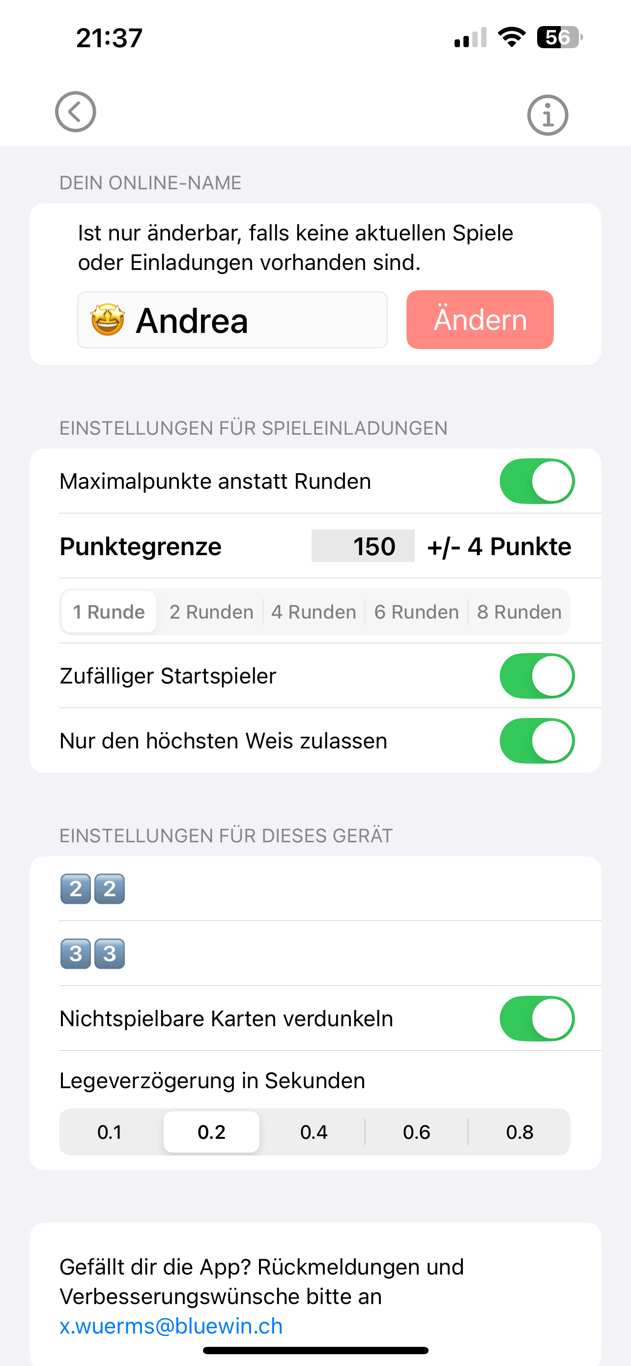 Jass Spass 2 Online Jassen screenshot 7