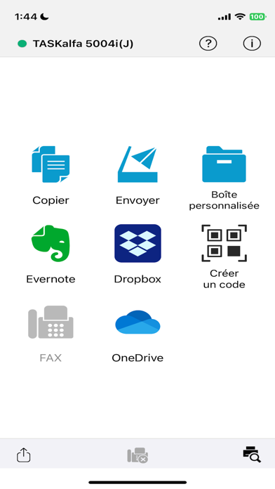 Screenshot #1 pour KYOCERA MyPanel