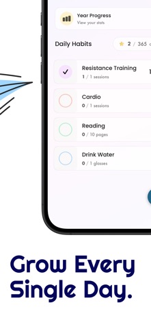 New Year's Resolution Tracker Screenshot 2 of 6