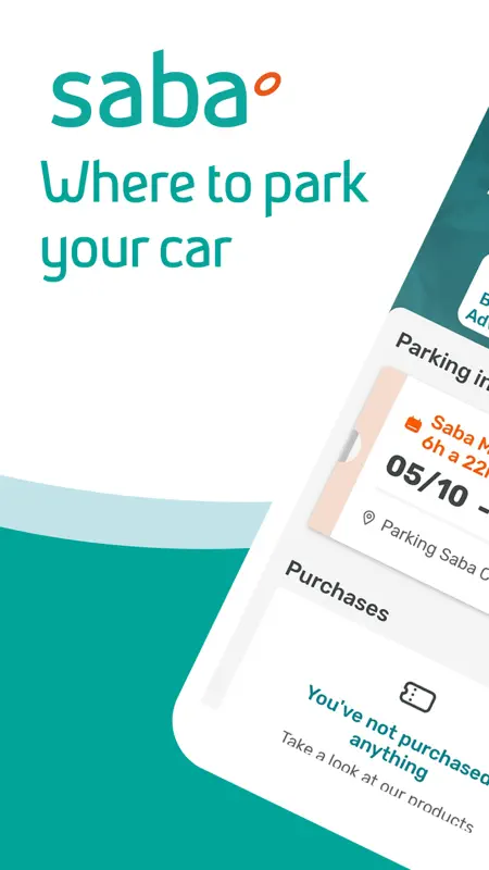 Saba – Your Go-To Parking App screenshot 1 of 9
