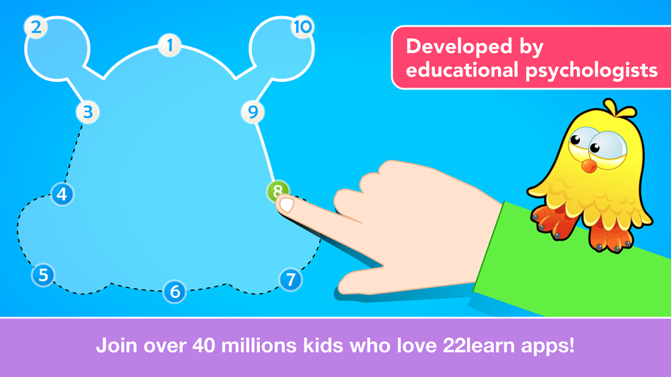 #4. Toddler ABC Learning Games (iOS) 由: 22LEARN Toddler and Baby Learning Games, LLC