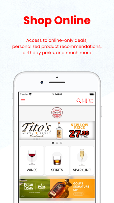 Sandy's Liquors Screenshot