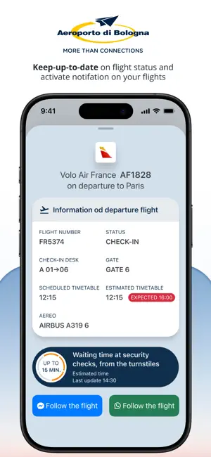 BLQ - Bologna Airport screenshot 2